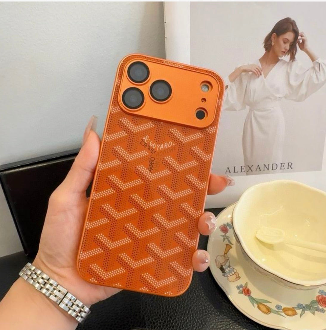 Goyard (Case) For iphone 15-17Pro max
