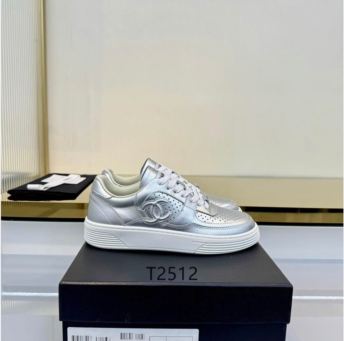 Chanel 2024 Interlocking CC logo Sneakers